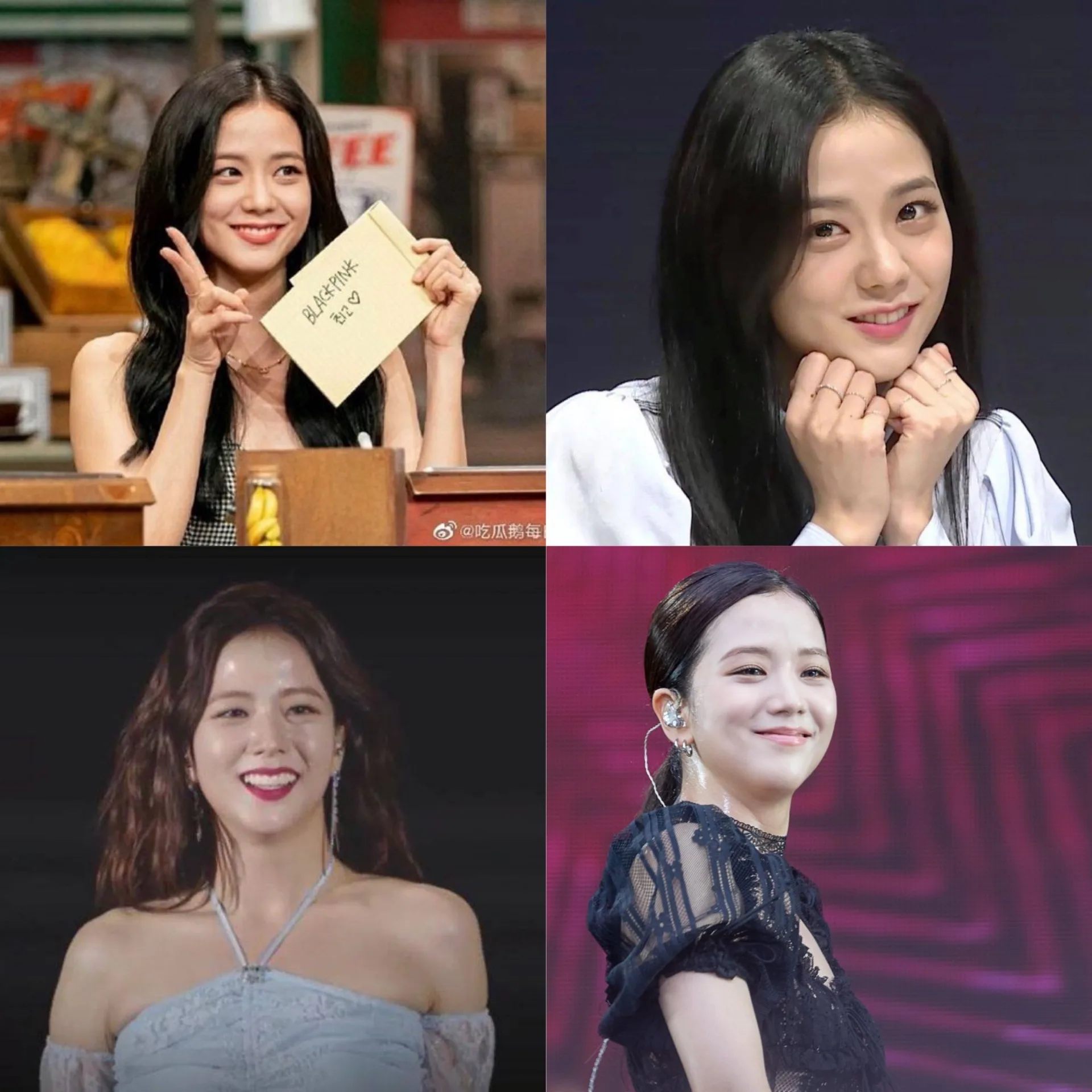 Jisoo lộ bọng mắt