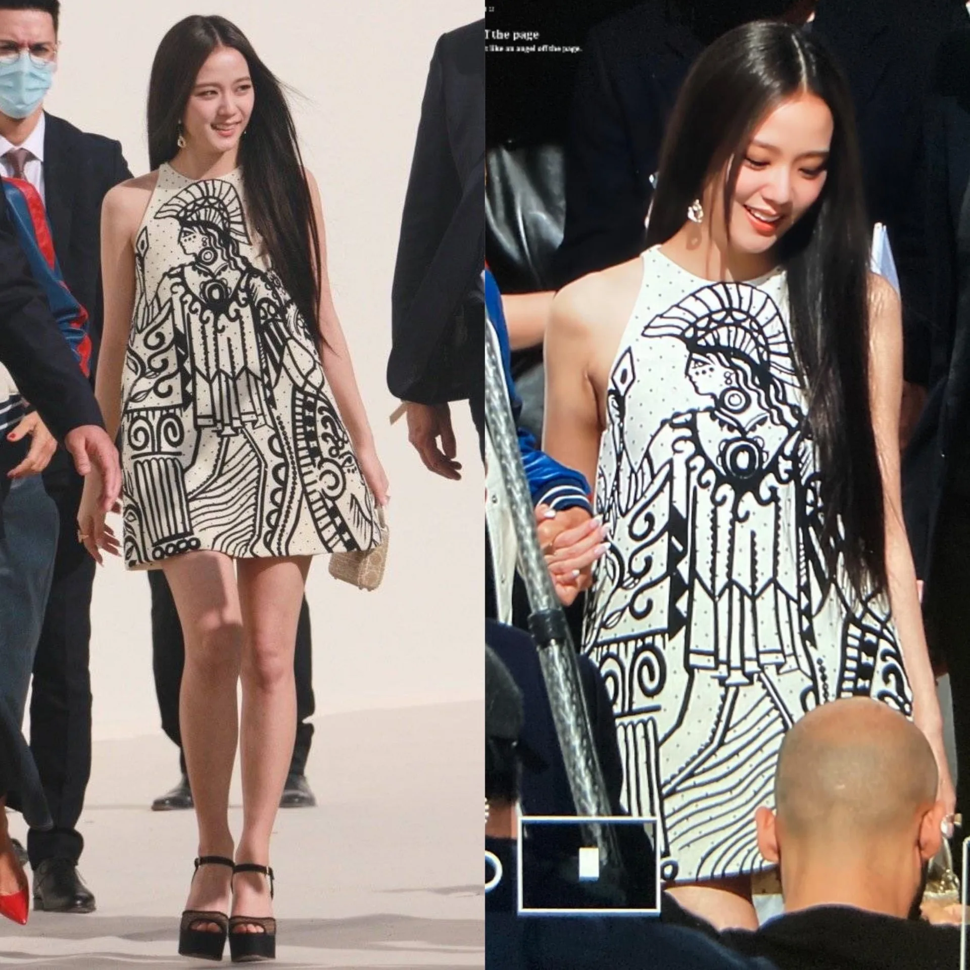 Jisoo BLACKPINK xuất hiện tại show Dior với visual cực phẩm nhưng gu thời trang lại bị chê quá nhạt  - Ảnh 1