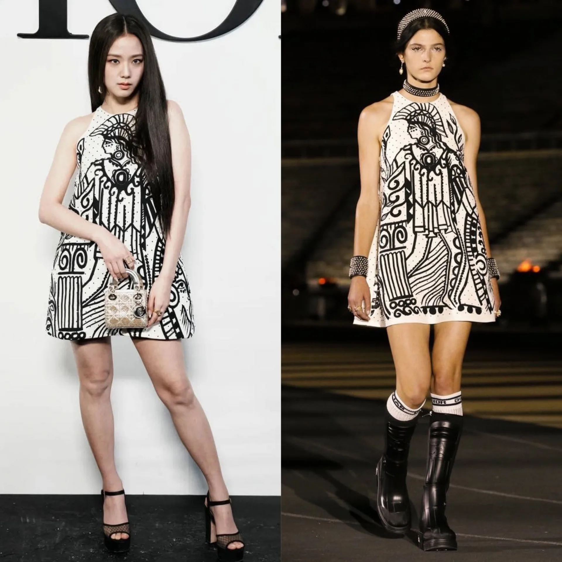 Jisoo BLACKPINK xuất hiện tại show Dior với visual cực phẩm nhưng gu thời trang lại bị chê quá nhạt  - Ảnh 1