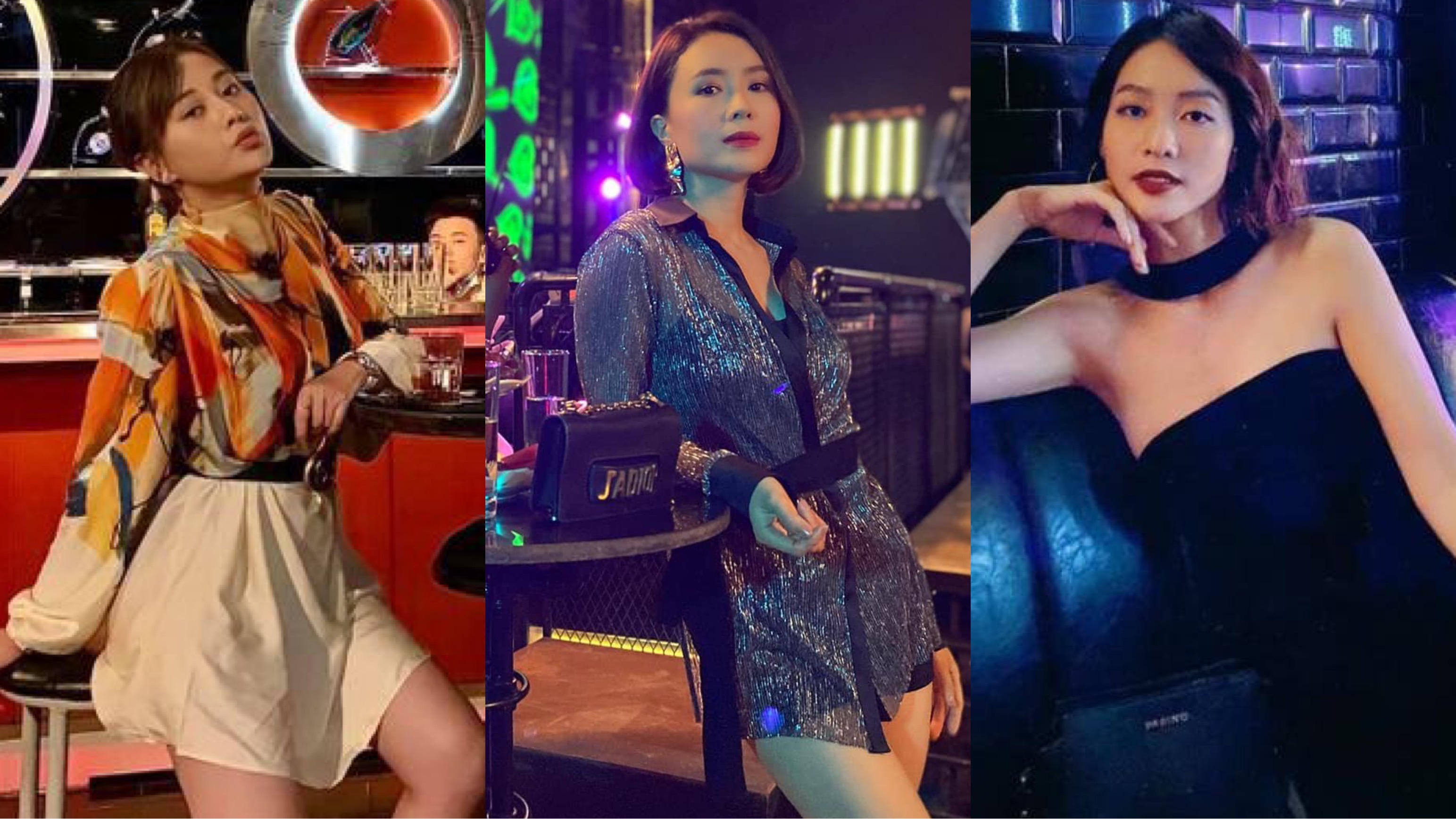 Khi mỹ nhân vũ trụ VTV "lên đồ" đi bar: Phương Oanh lại bị chê "phèn"