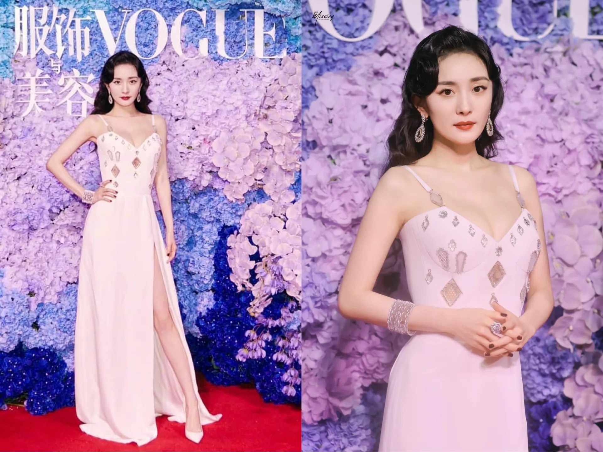 Dàn sao Cbiz 'đổ bộ' thảm đỏ Vogue China: Dương Mịch, Đồng Dao đẹp tựa nữ thần - Ảnh 1