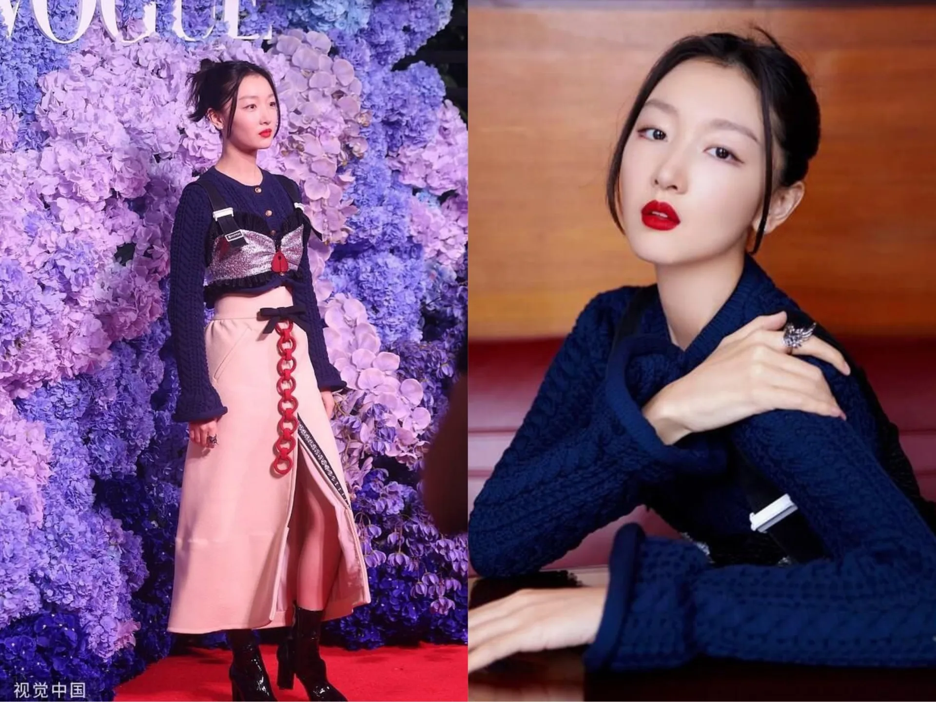 Dàn sao Cbiz 'đổ bộ' thảm đỏ Vogue China: Dương Mịch, Đồng Dao đẹp tựa nữ thần - Ảnh 1