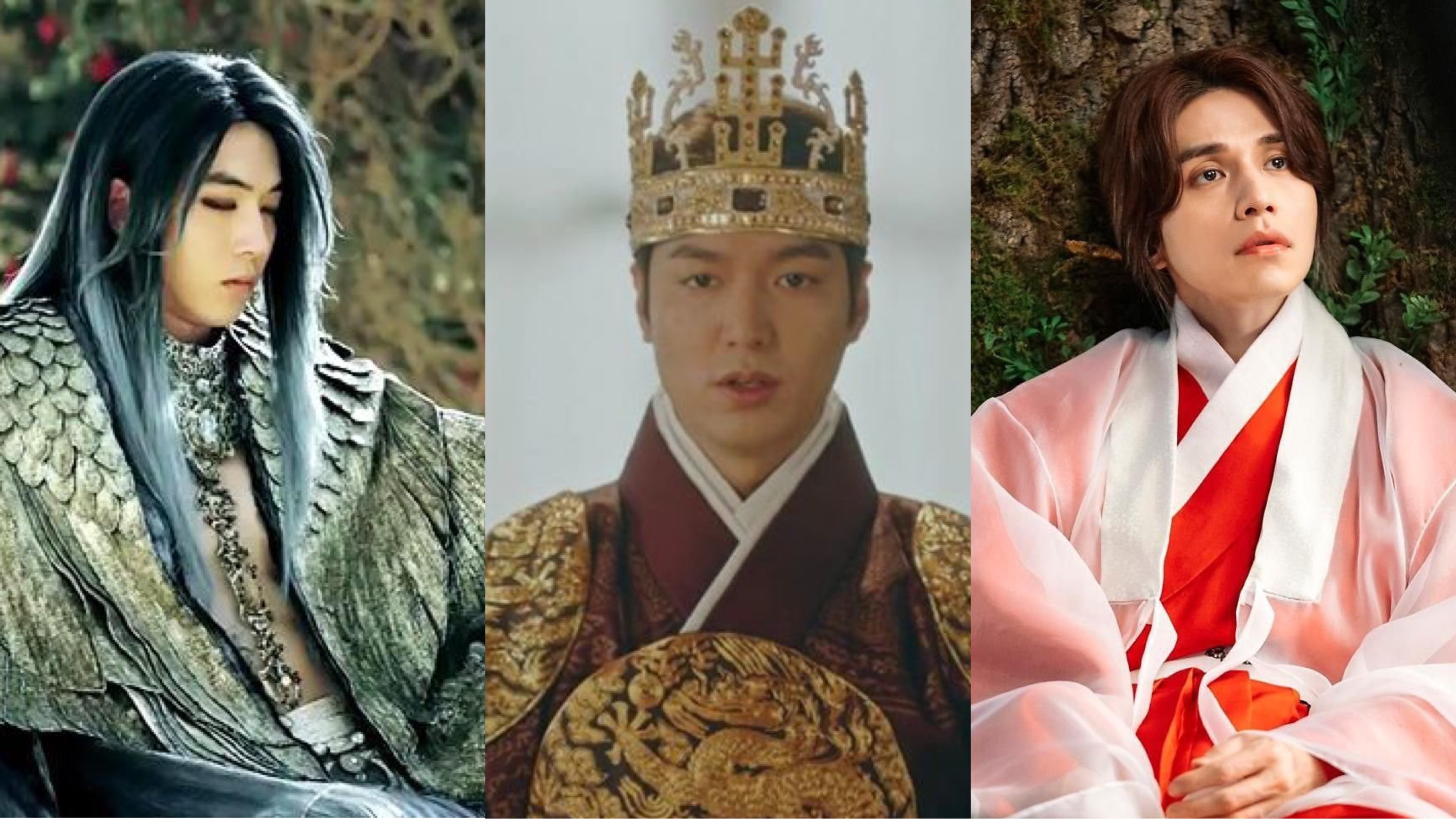 Lee Min Ho và loạt nam thần xứ Hàn có tạo hình cổ trang khiến fan "dở khóc dở cười" 