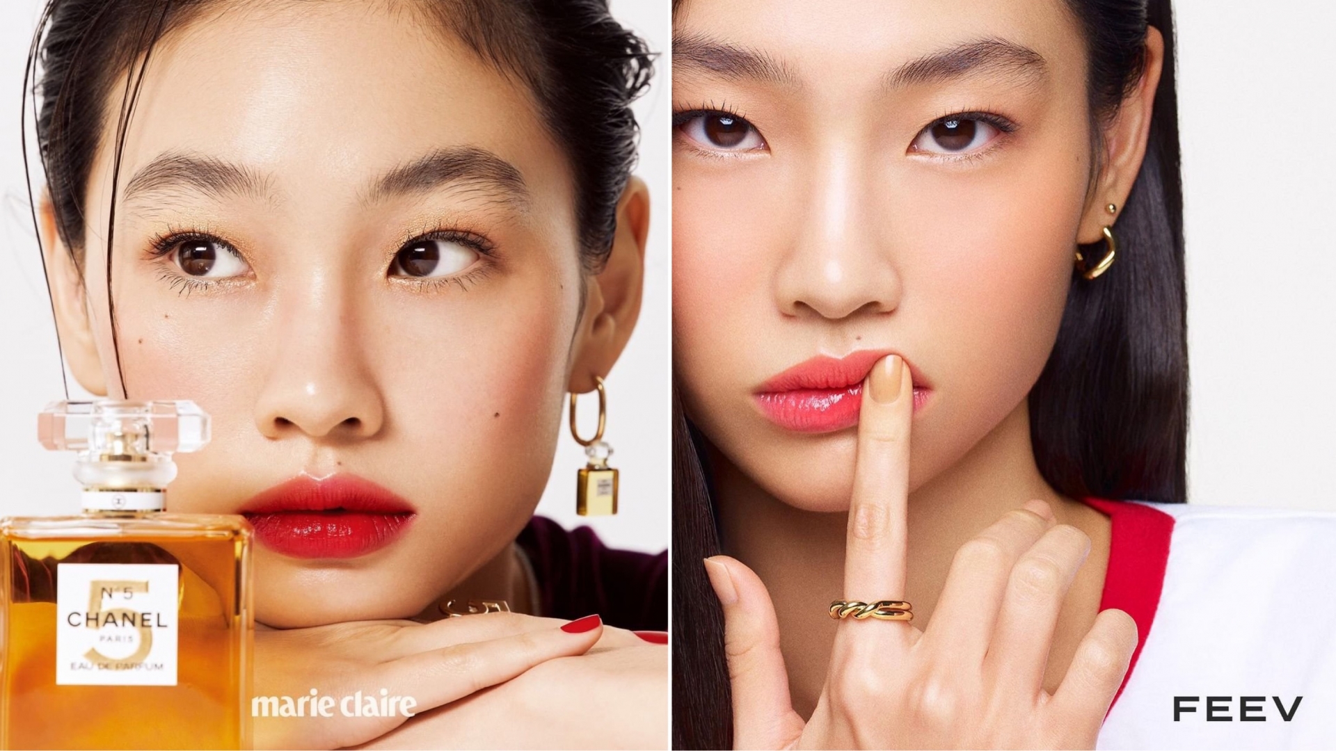 Sau khi trở thành 'nàng thơ' của Louis Vuitton, Jung Ho Yeon cực 'đắt show' quảng cáo cho các nhãn hàng nổi tiếng.