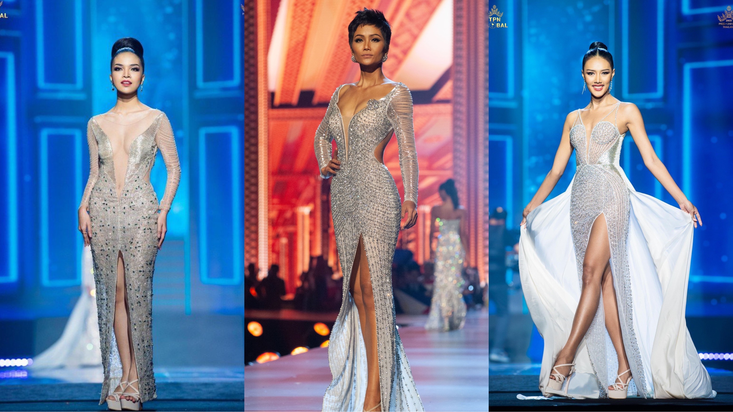 Váy của H'Hen Niê "năm lần bảy lượt" bị thí sinh Miss Universe Thailand "mượn" ý tưởng 