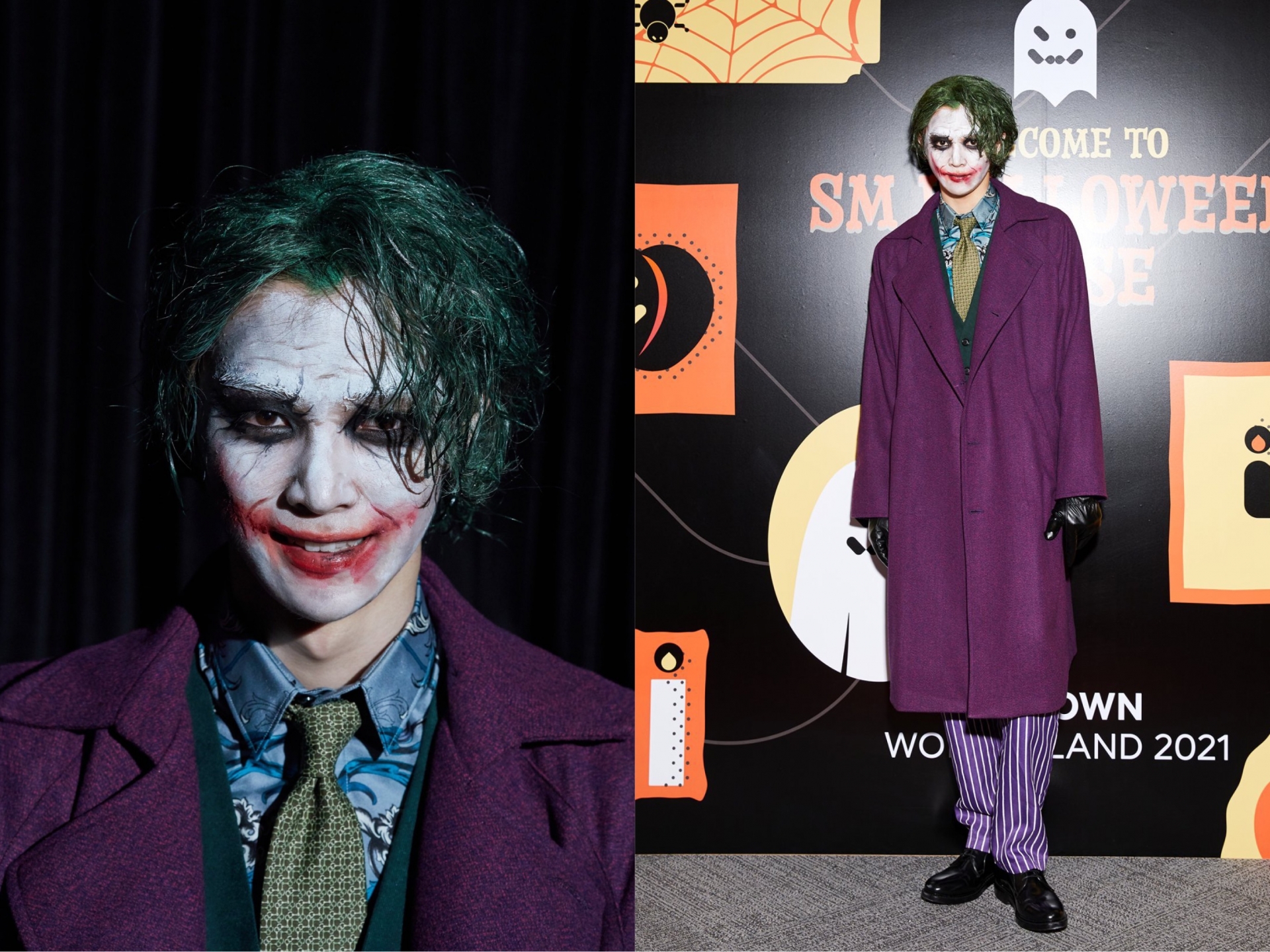Anh chàng Sung Chan (NCT) khiến dân tình 'đổ gục' vì quá đep trai khi hoá trang thành Joker.
