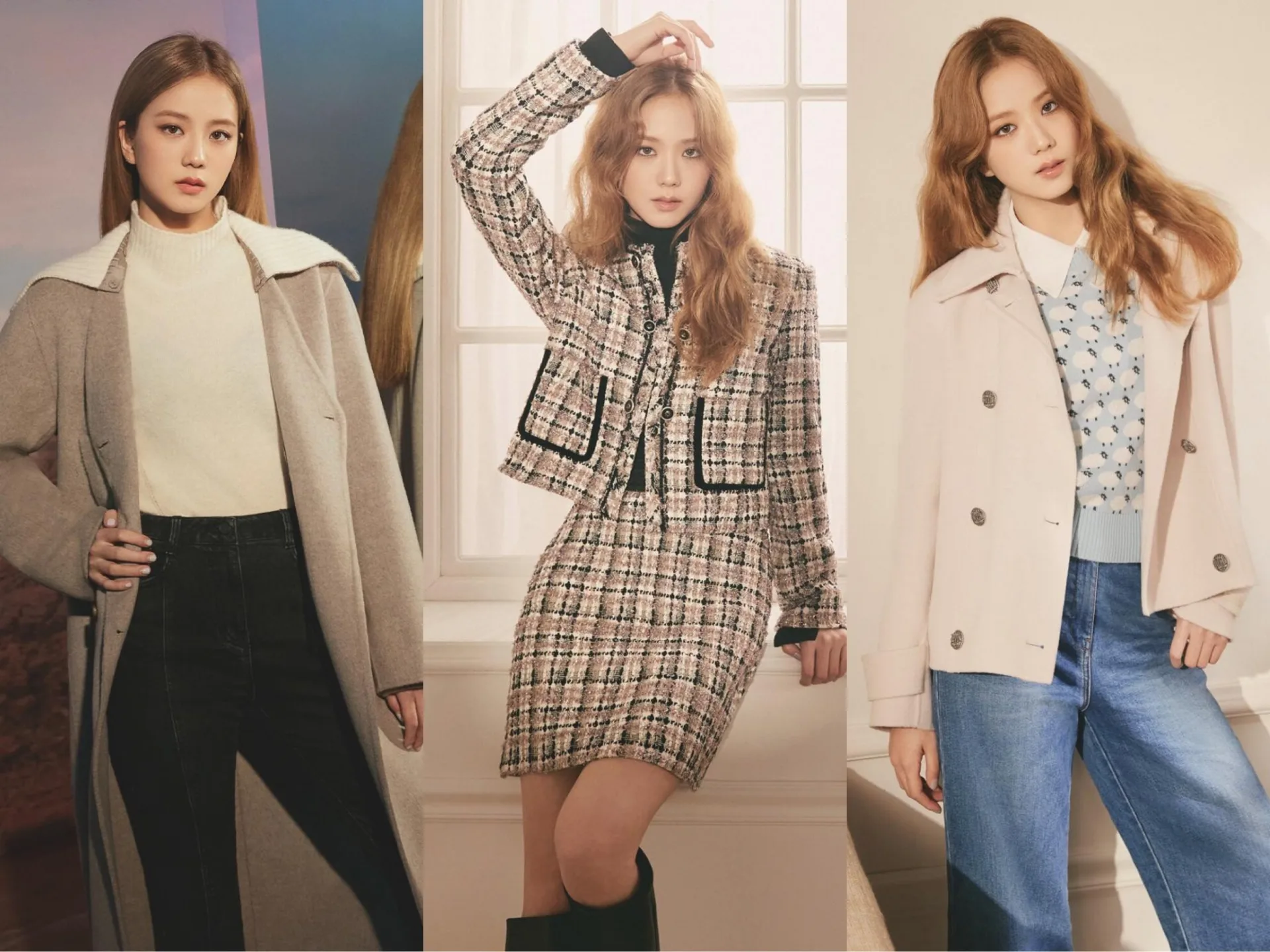 Jisoo BLACKPINK hoá tiểu thư tóc vàng trong bộ ảnh mới, cách mix đồ lần này đã hết bị chê lỗi mốt - Ảnh 1