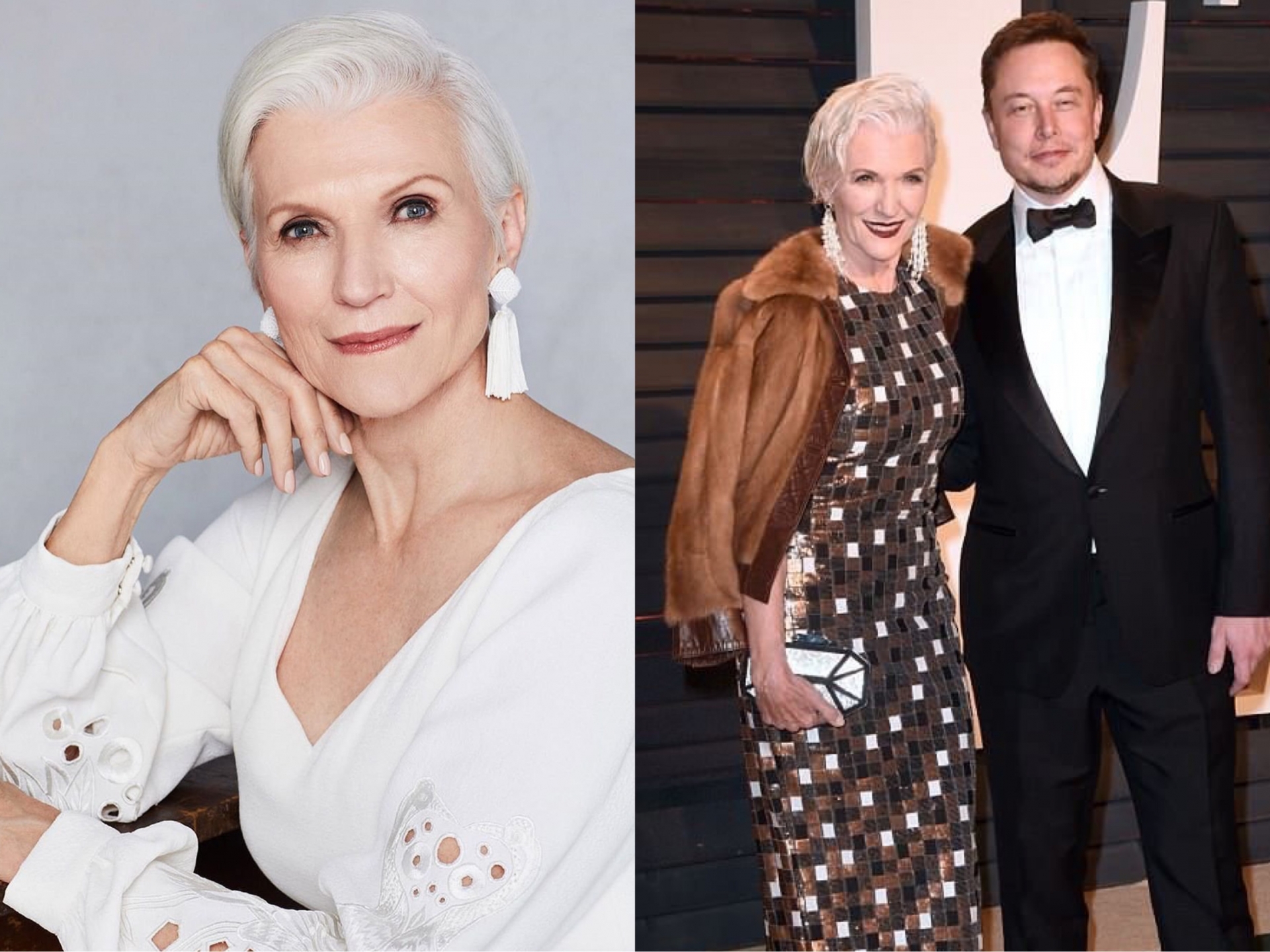 Maye Musk không chỉ nổi tiếng là mẹ đơn thân nuôi con thành tỷ phú mà bà còn là một người mẫu kì cựu của làng thời trang.