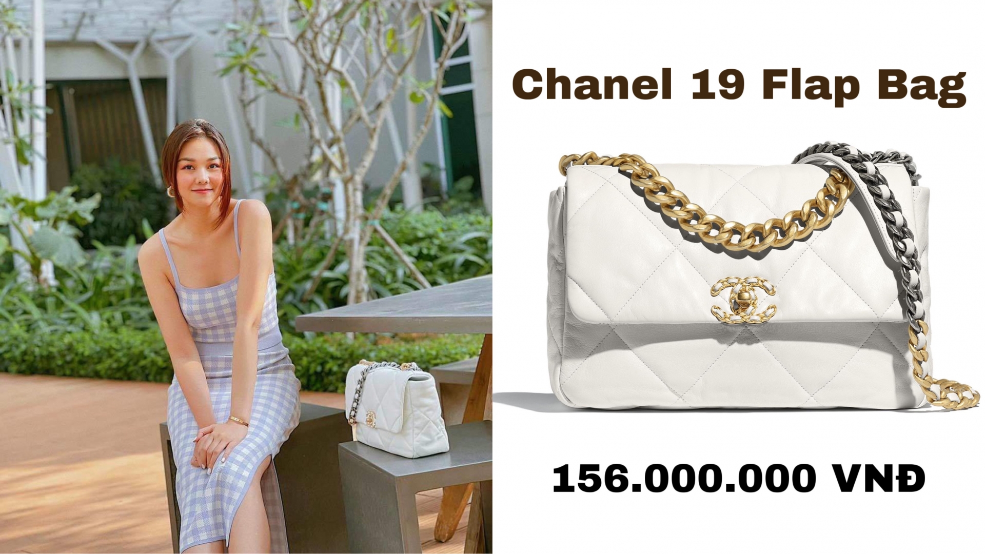 Người đẹp cũng sở hữu một phiên bản màu trắng có giá hơn 150 triệu đồng.