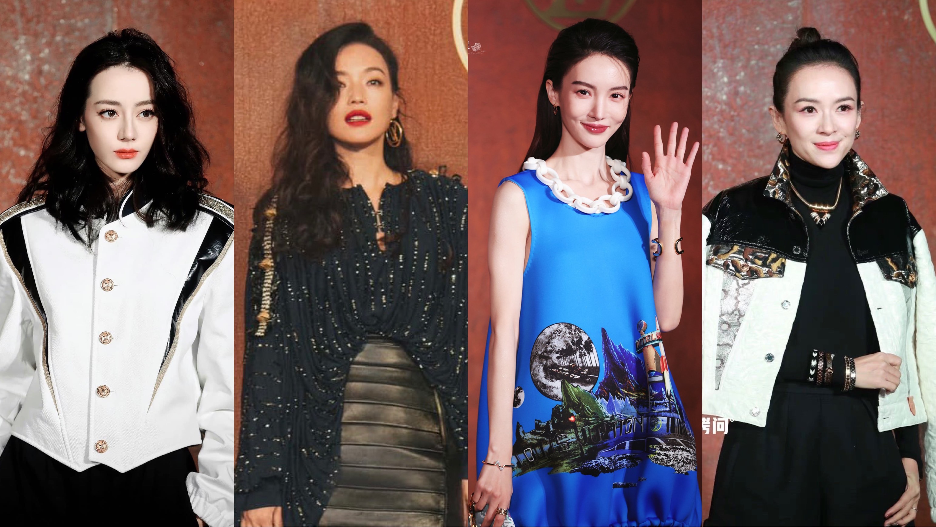 Siêu sự kiện Louis Vuitton: Địch Lệ Nhiệt Ba liên tục bị đàn chị Thư Kỳ, Chương Tử Di cho "hít khói"