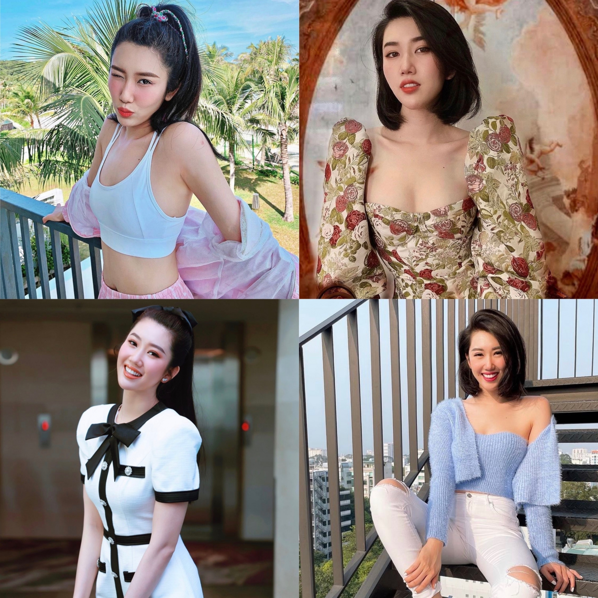 Thuý Ngân có phong cách thời trang khá đa dạng, lần nào 'lên đồ' cô nàng cũng khiến netizen phải trầm trồ ngưỡng mộ.