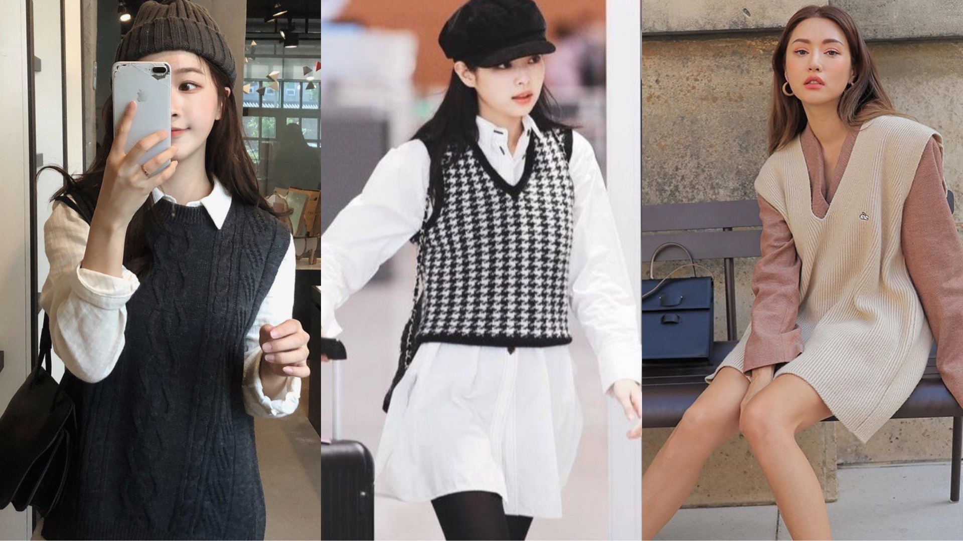 Dù bạn theo đuổi phong cách thanh lịch, nữ tính hay năng động thì áo gile len cũng là một lựa chọn giúp bạn trở nên cuốn hút hơn hẳn.