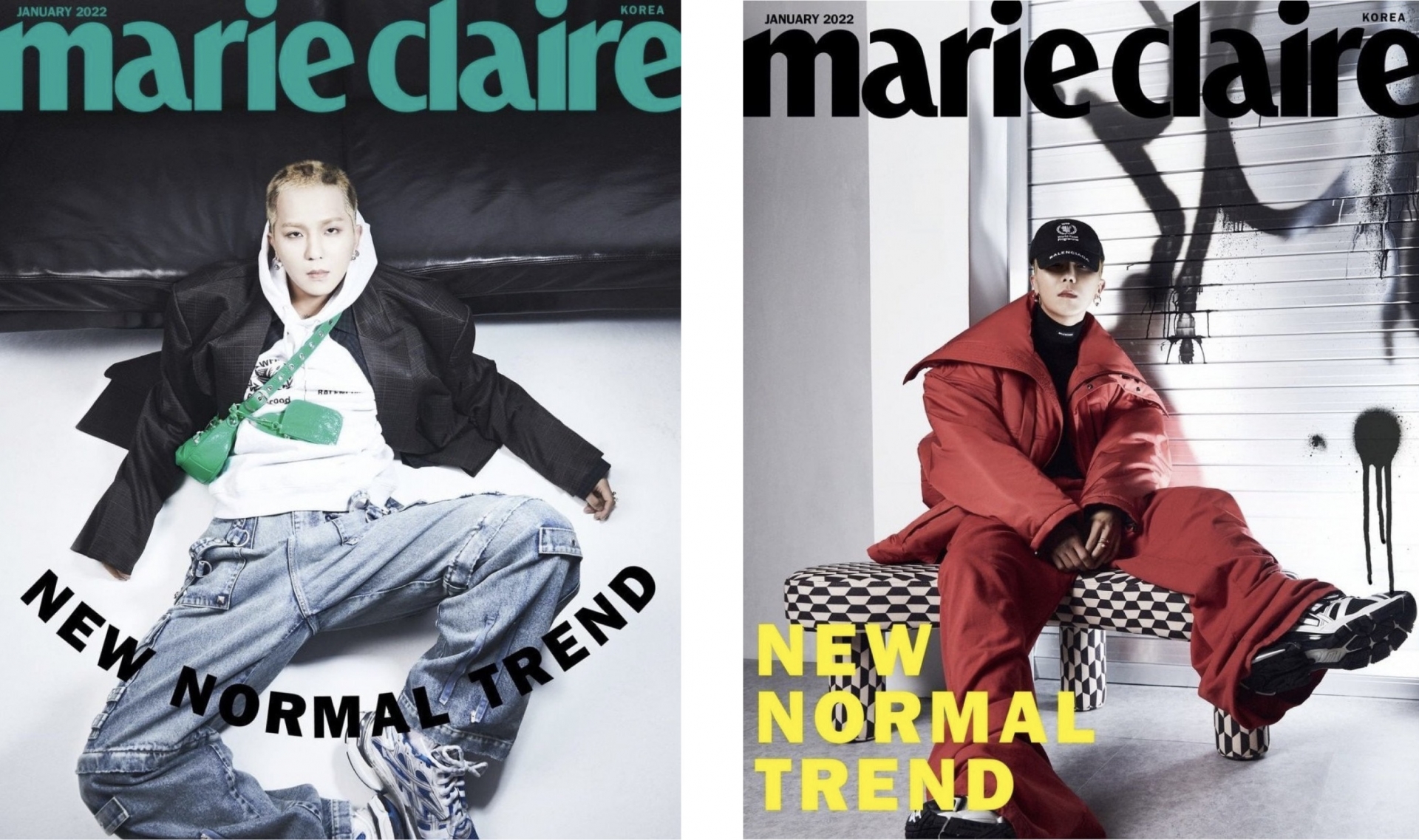 Mino gây ấn tượng với phong cách cá tính đậm chất hip hop trên bìa tạp chí Marie Claire Korea. Với những thành công trong năm vừa rồi, năm 2022 dự đoán sẽ là 1 năm 'bùng nổ' của chàng rapper.