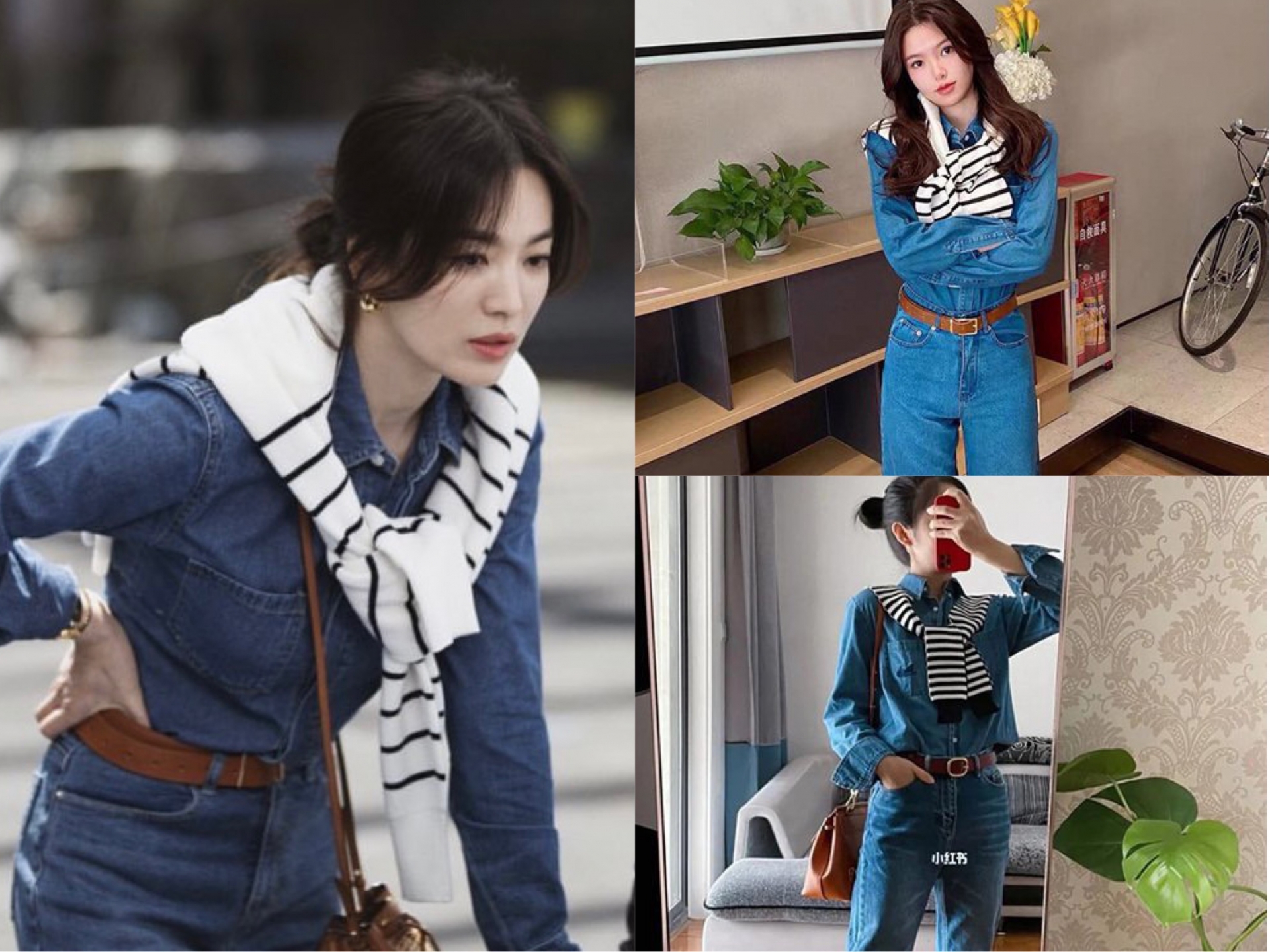 Thời trang của Song Hye Kyo trong phim mới khiến chị em 'phát sốt'. Những outfit trẻ trung của người đẹp còn trở thành trào lưu được nhiều cô nàng copy y hệt.
