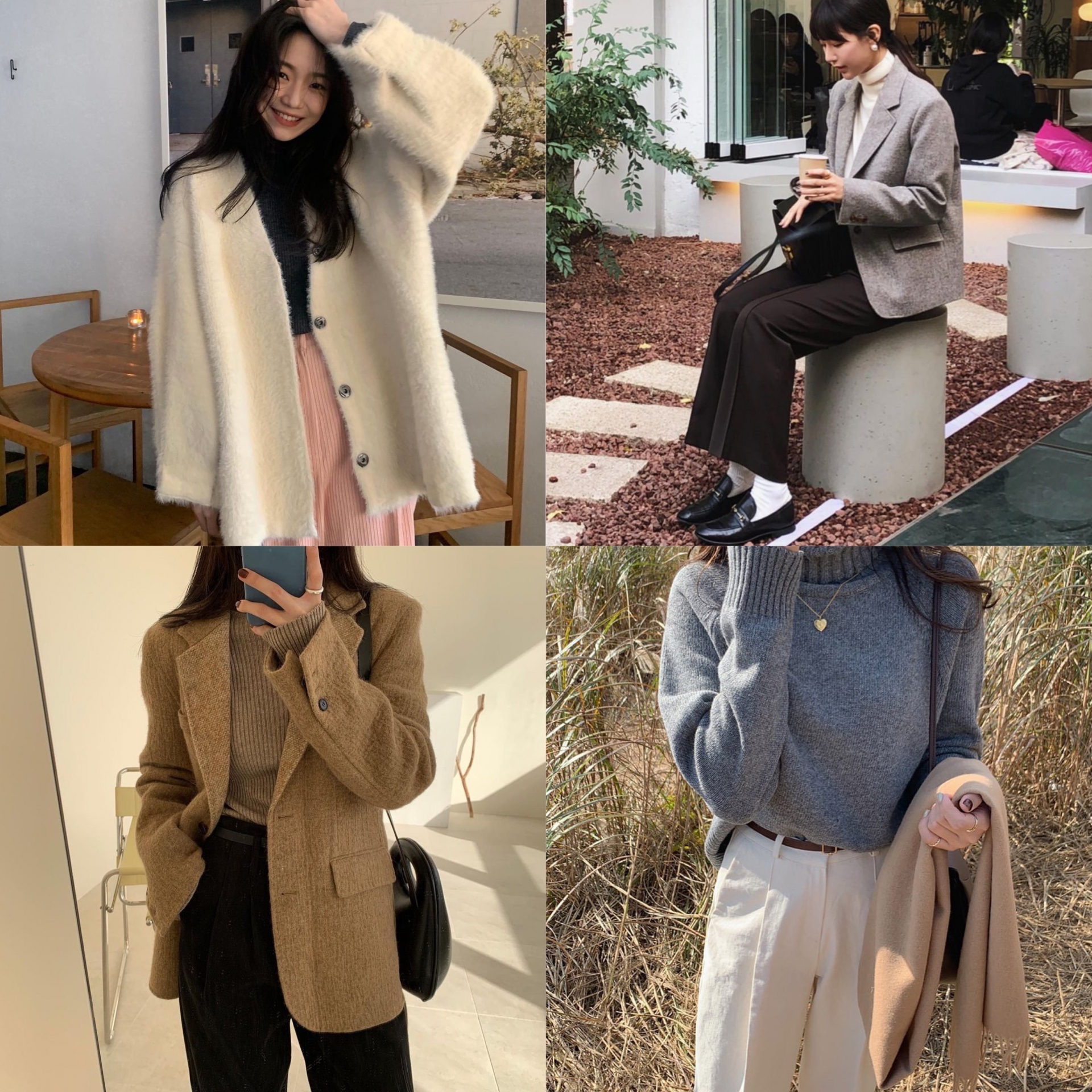 Áo len cổ lọ, quần ống suông và khoác ngoài là áo blazer hoặc trench coat... không chỉ ấm áp mà còn khiến bạn trông thanh lịch hết nấc.