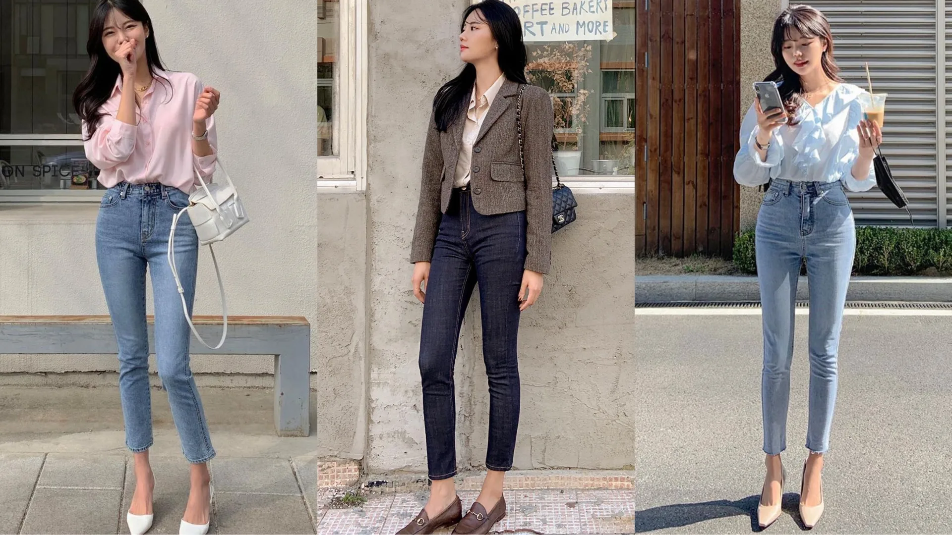 4 kiểu quần dài cho người thấp bé, chị em mix cùng giày cao hay thấp đều 