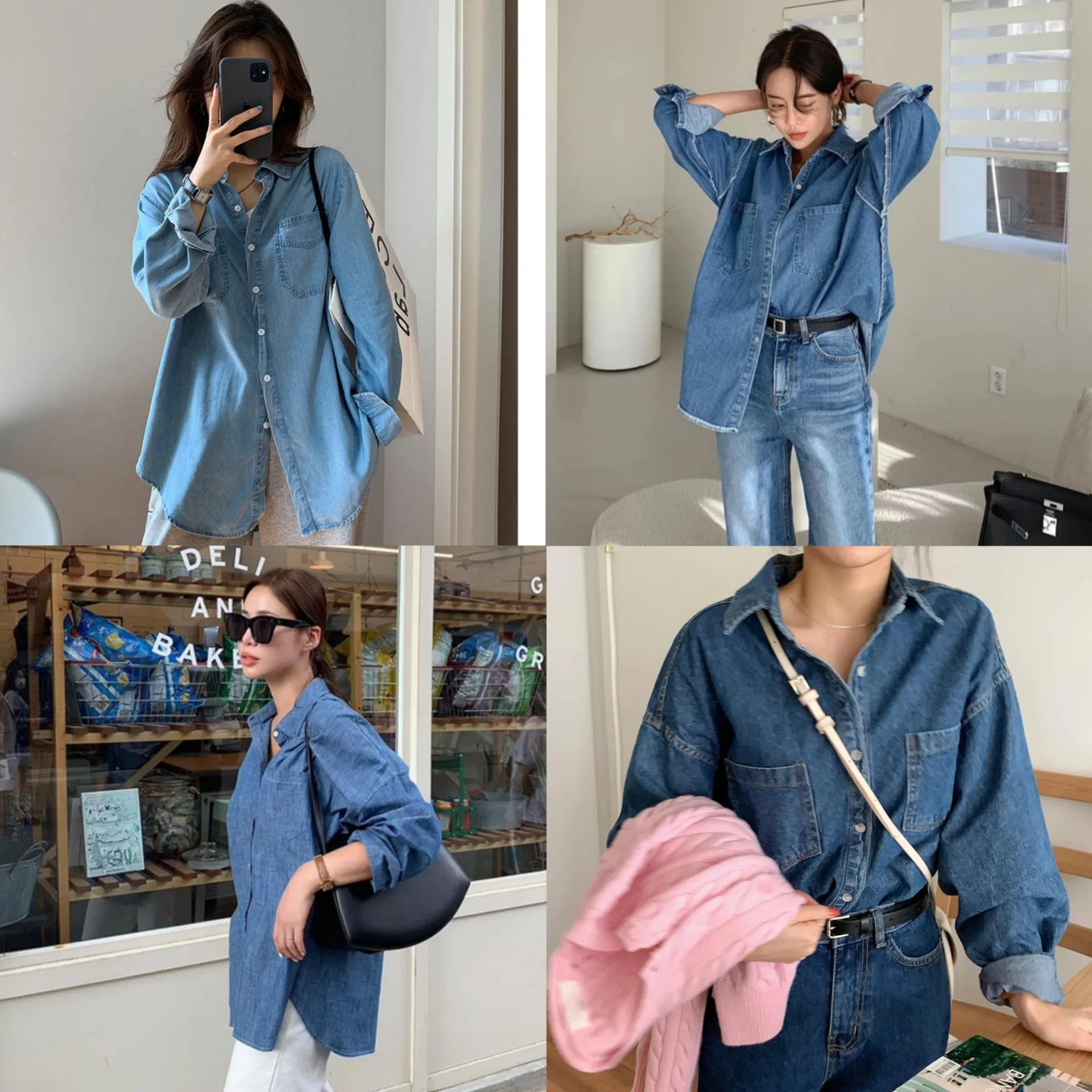 4 kiểu áo sơ mi đáng sắm nhất mùa hè, chị em mix đồ đơn giản vẫn 