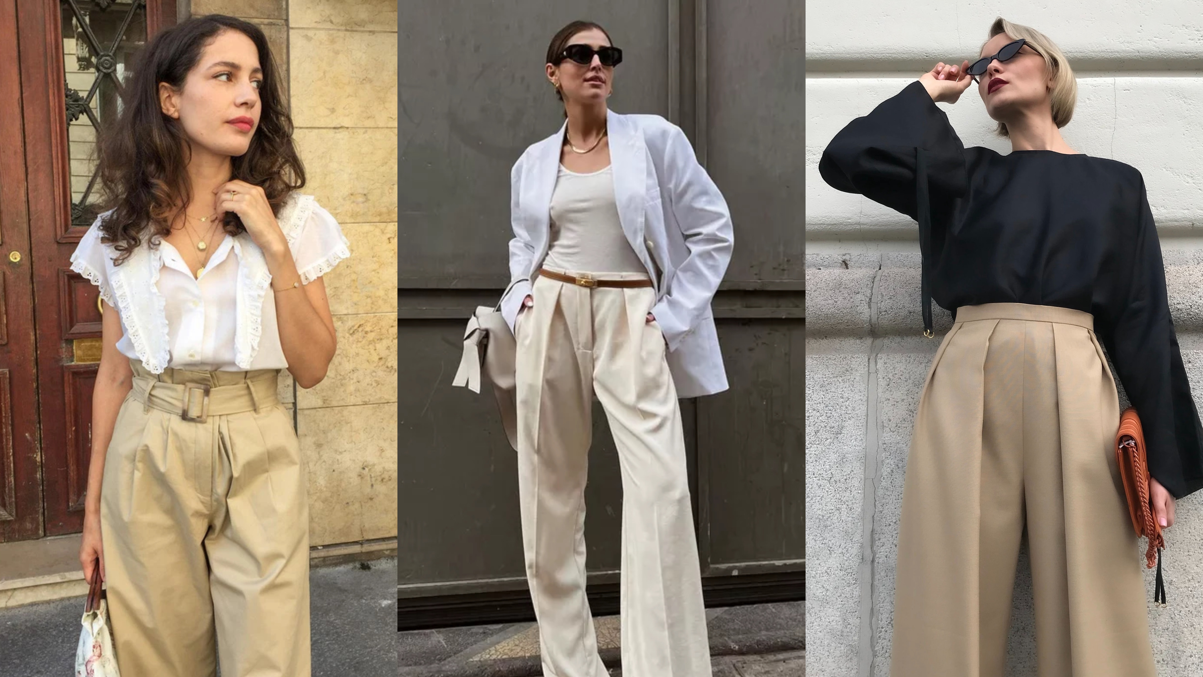 Quần màu be: Vũ khí không thể thiếu của gái Pháp mỗi khi hè về để "lên đồ" thanh lịch đến phát mê