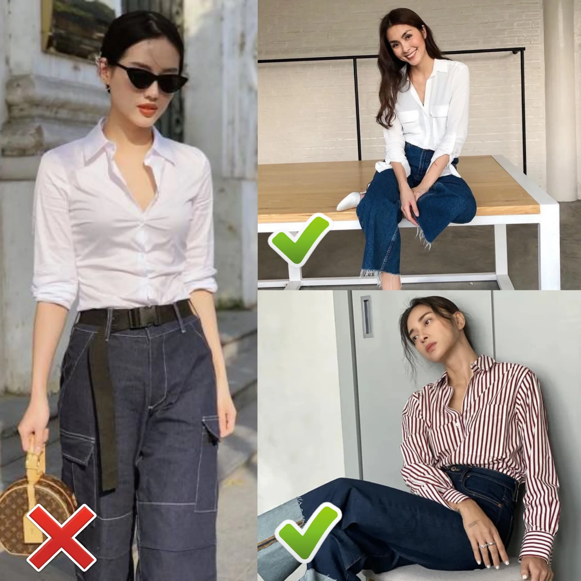 3 lỗi cơ bản nhưng dễ mắc phải khi diện áo sơ mi khiến hội chị em công sở 