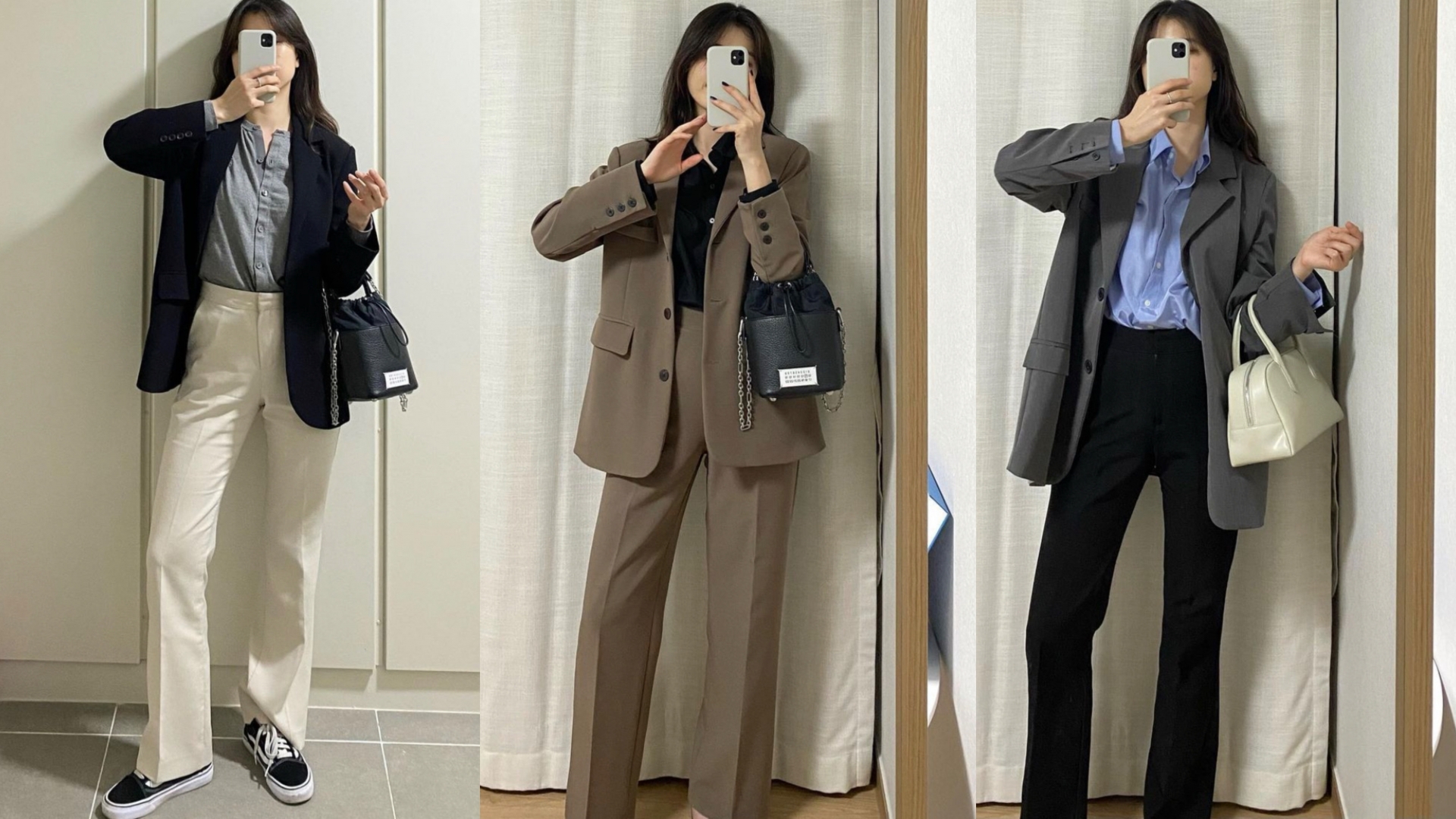 Cả tuần diện áo sơmi và quần âu vẫn thanh lịch và không hề chán nhờ gợi ý từ fashion blogger xứ Hàn - Ảnh 1