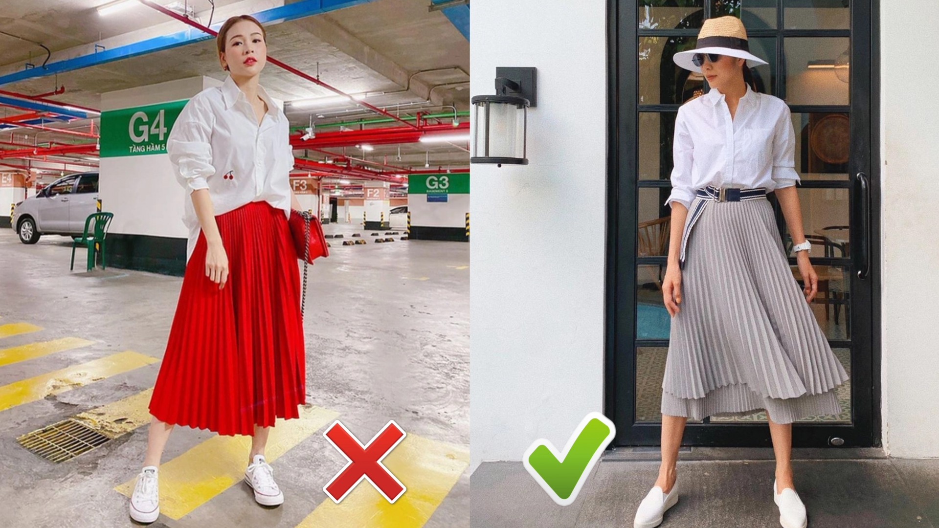 Thời trang công sở: 3 tips cần nhớ khi diện chân váy dài giúp các chị em 