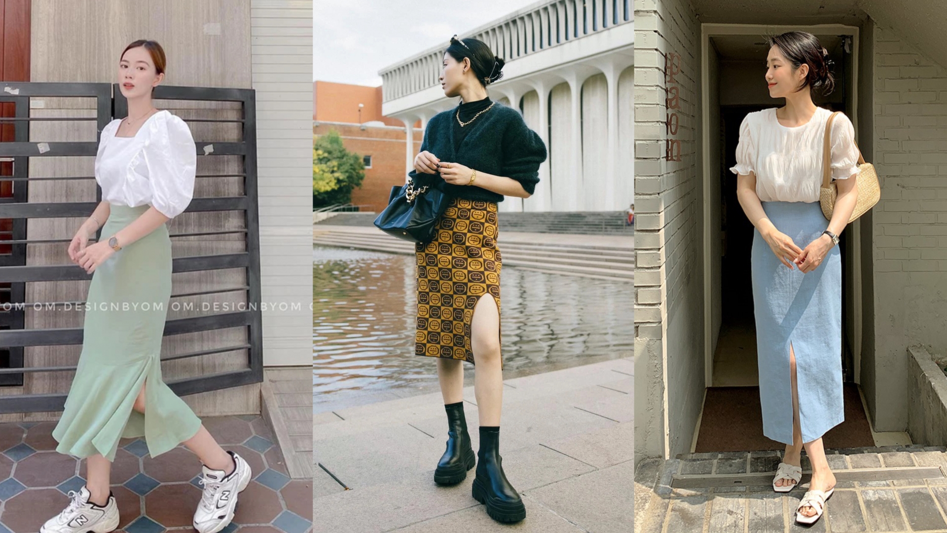 Thời trang công sở: 3 tips cần nhớ khi diện chân váy dài giúp các chị em 