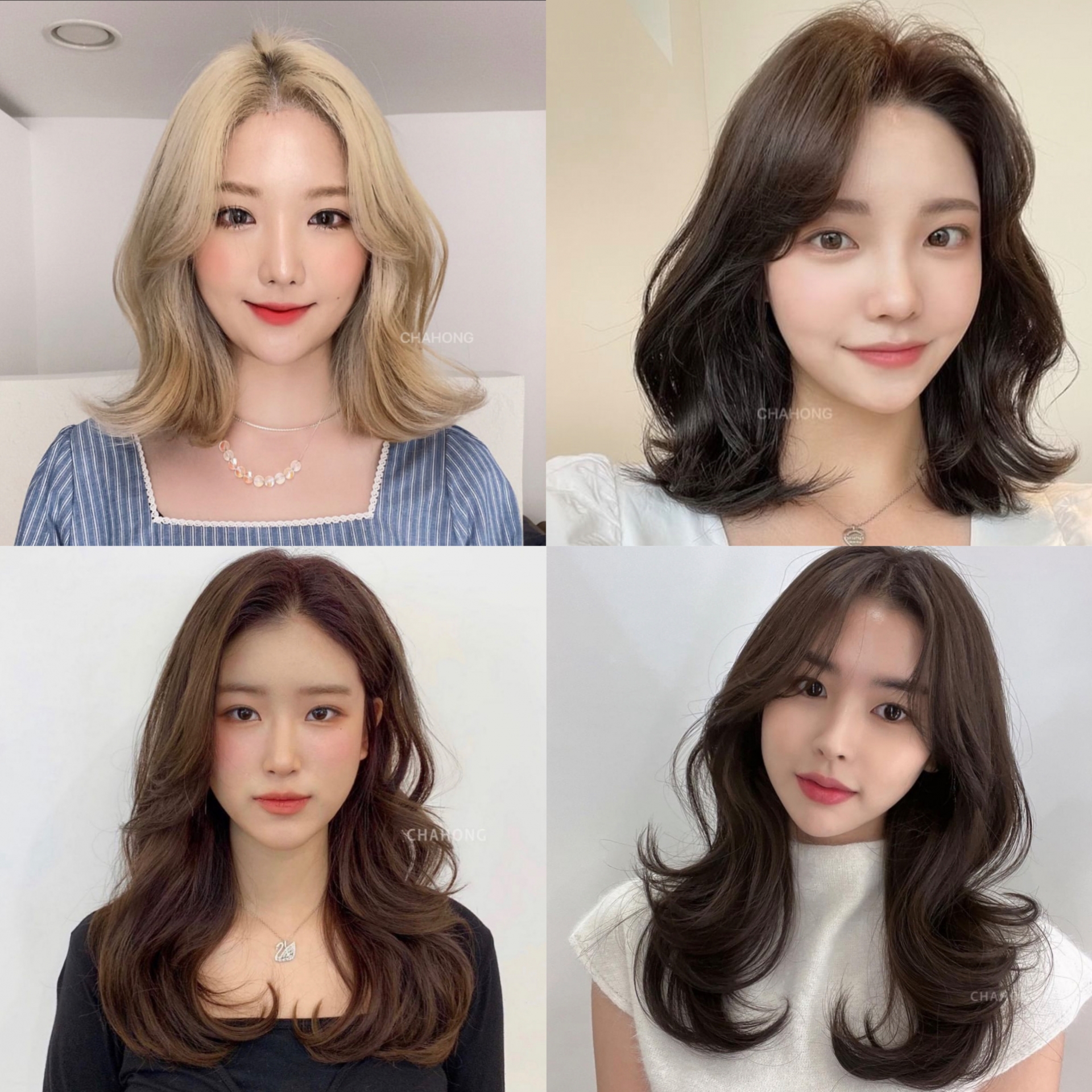 Gái Hàn mách bạn 4 kiểu tóc ngang vai 