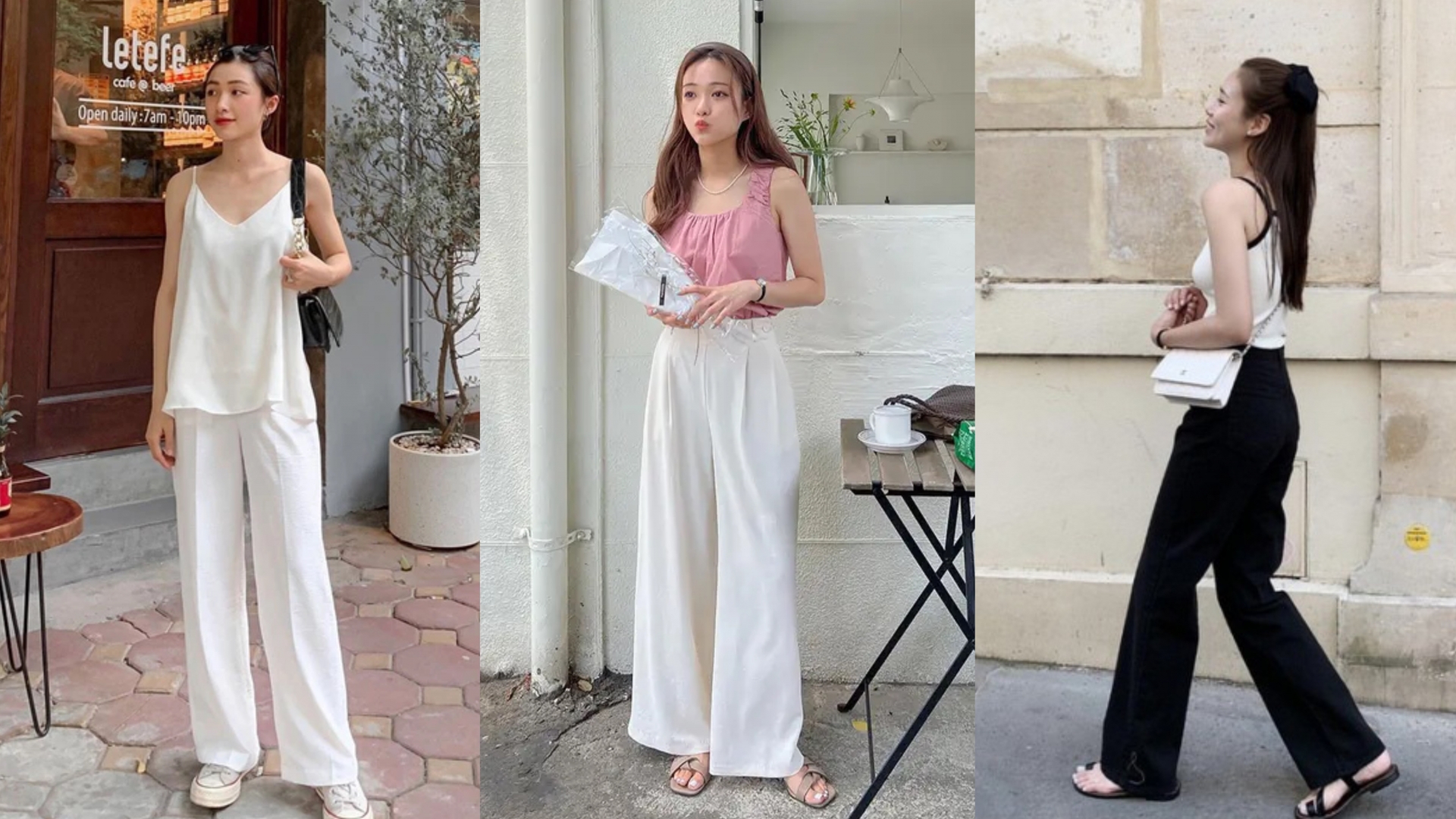 Gợi ý 5 set đồ với áo 2 dây giúp chị em chống nóng hiệu quả mà style lại còn thêm phần trẻ trung - Ảnh 1