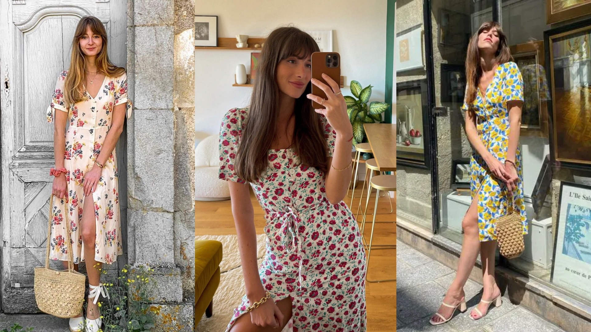 Váy xẻ tà - Vũ khí giúp gái Pháp tỏa sáng trong mùa hè, vừa gợi cảm lại vừa thướt tha tựa nàng thơ - Ảnh 1