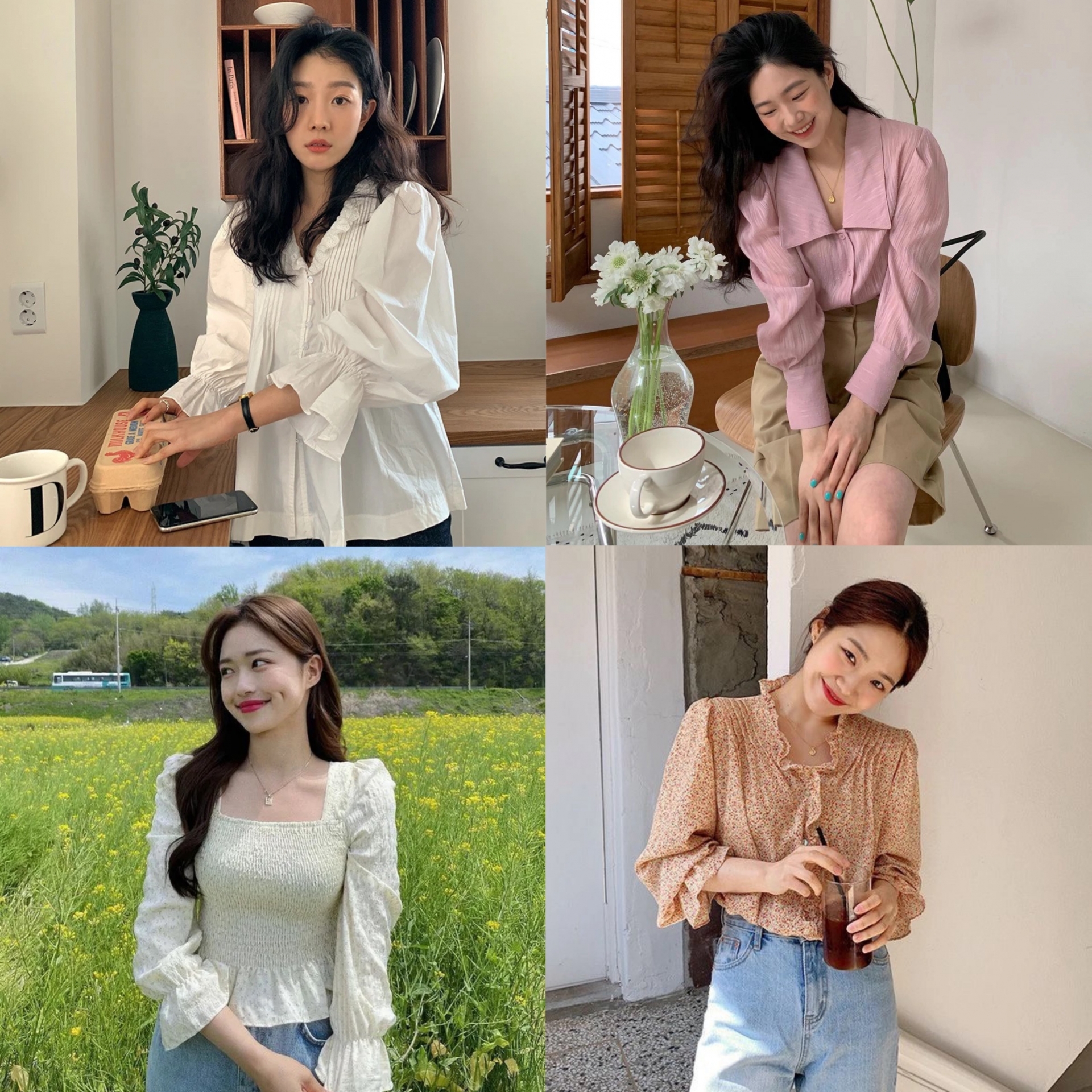 5 kiểu áo vừa dễ mặc lại xinh 