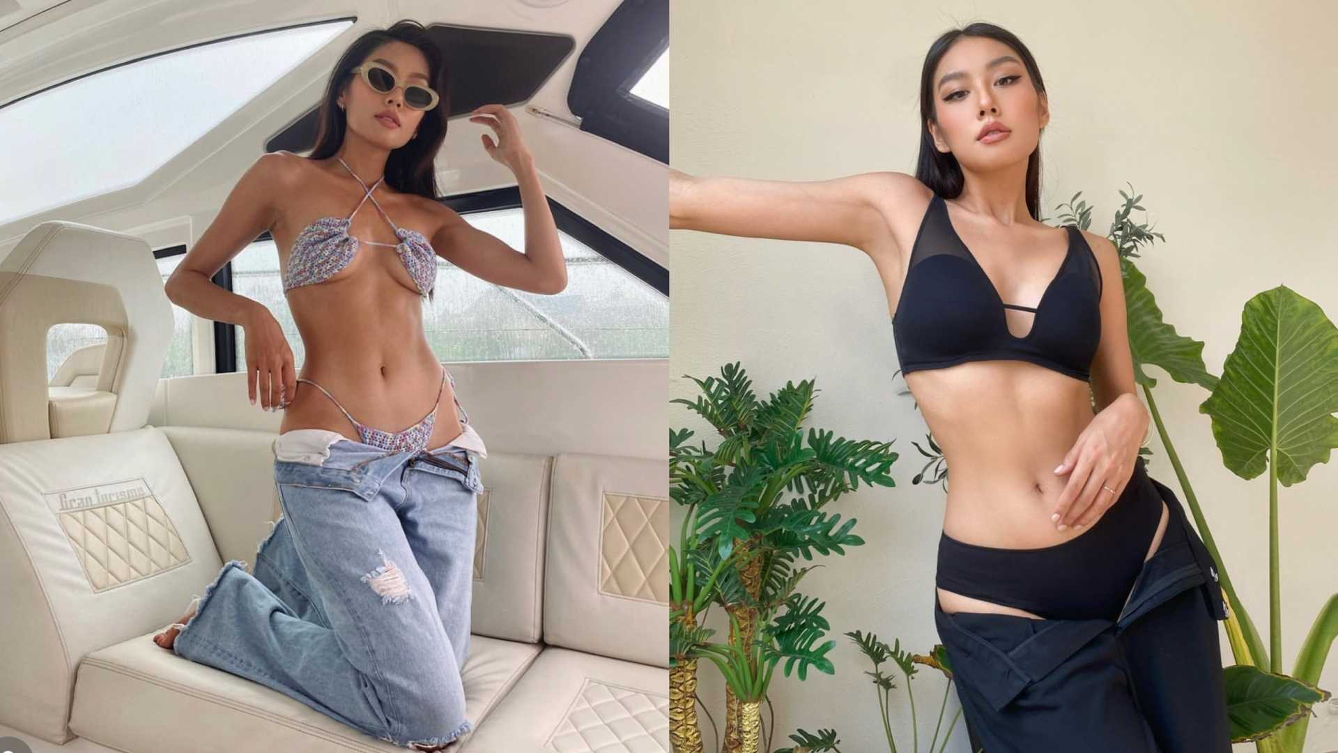 Khi sao Việt diện quần cạp trễ lộ nội y: Chi Pu được khen, Ngọc Trinh - Vũ Khắc Tiệp bị chê phản cảm - Ảnh 1