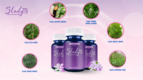 SLady - Bí quyết cân bằng nội tiết tố, gìn giữ hạnh phúc và tuổi xuân cho chị em