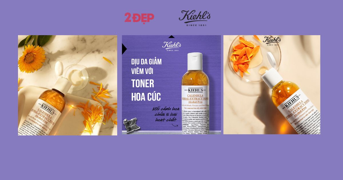 Toner hoa cúc hơn 60 năm vẫn bán chạy của nhà Kiehl's - Ảnh 1