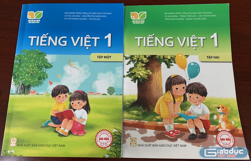 Bìa sách Tiếng Việt Lớp 1 theo chương trình mới