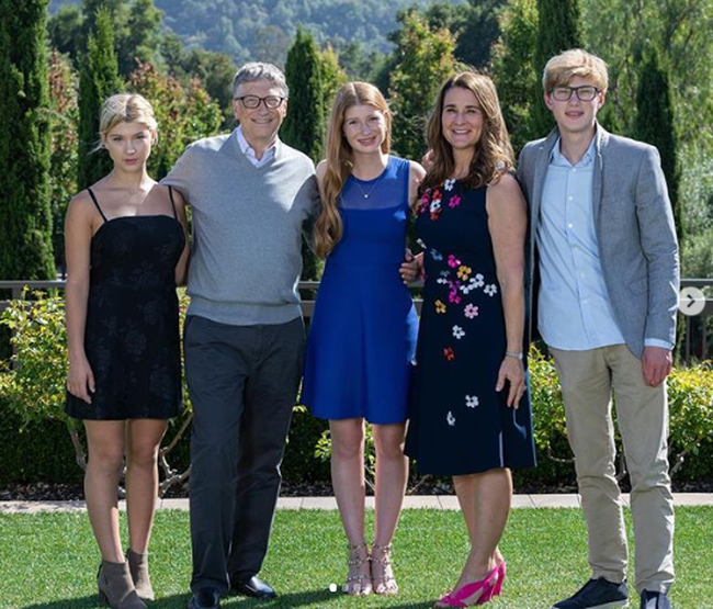 Gia đình Bill Gates có quan điểm: Luôn để các con làm điều mình thích nhưng không lười biếng