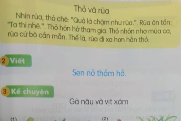 Thêm một bộ SGK Tiếng Việt 1 bị tố 'có vấn đề' - Ảnh 1