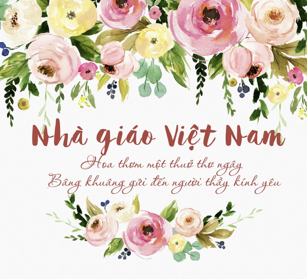 Ngày nhà giáo Việt Nam được tổ chức hàng năm vào 20 tháng 11.