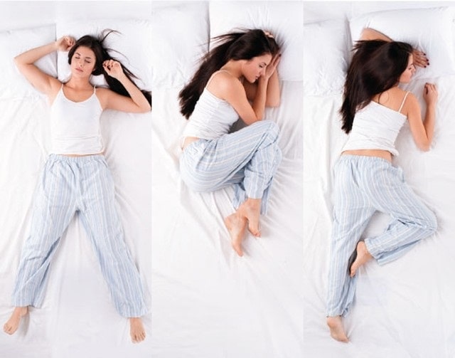 Tư thế ngủ đúng có thể hỗ trợ giảm cân.