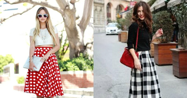 Họa tiết Gingham - sự lên ngôi của những ô vuông đơn sắc