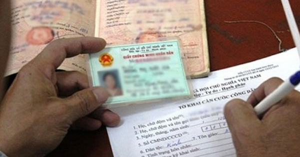 Những lưu ý quan trọng khi điền tờ khai cấp căn cước công dân