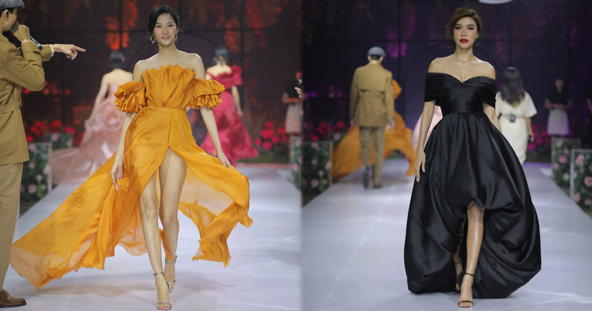 Hoàng Thùy và Minh Tú đứng chung khung hình sau tin đồn nghỉ chơi