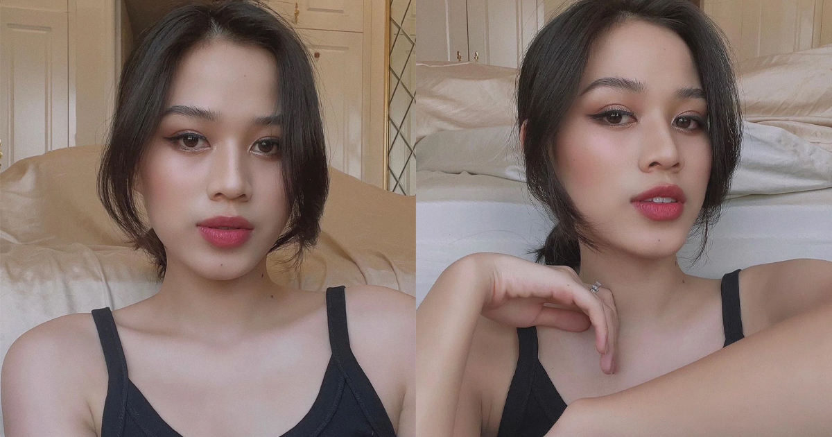 Đỗ Thị Hà tung ảnh tự make up thế nào mà fan kêu trời: 'Trang điểm xấu quá'?