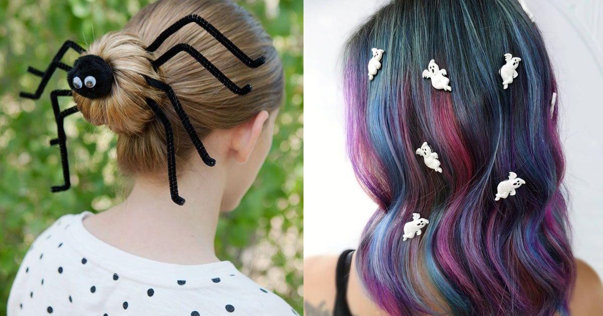 5 kiểu tóc Halloween đơn giản chỉ tốn của bạn 5 phút thực hiện