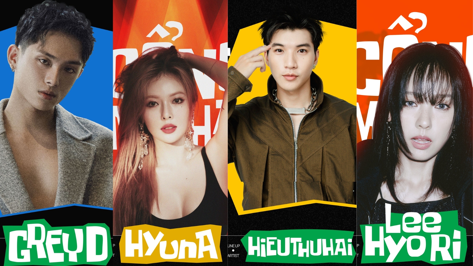 Những nghệ sĩ Việt nào sẽ đứng chung sân khấu với Zion.T, HyunA, ZICO trong 2 ngày GENfest?