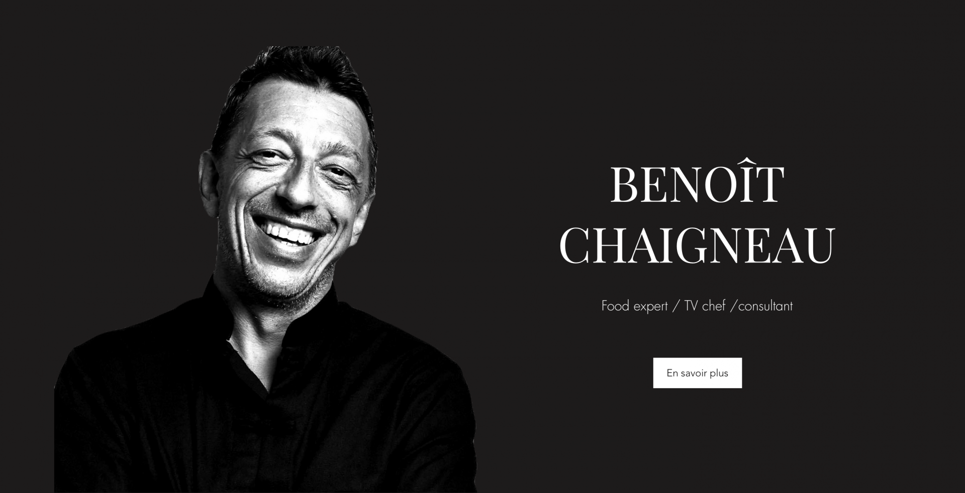 Chuyên gia Ẩm thực người Pháp Benoît Chaigneau