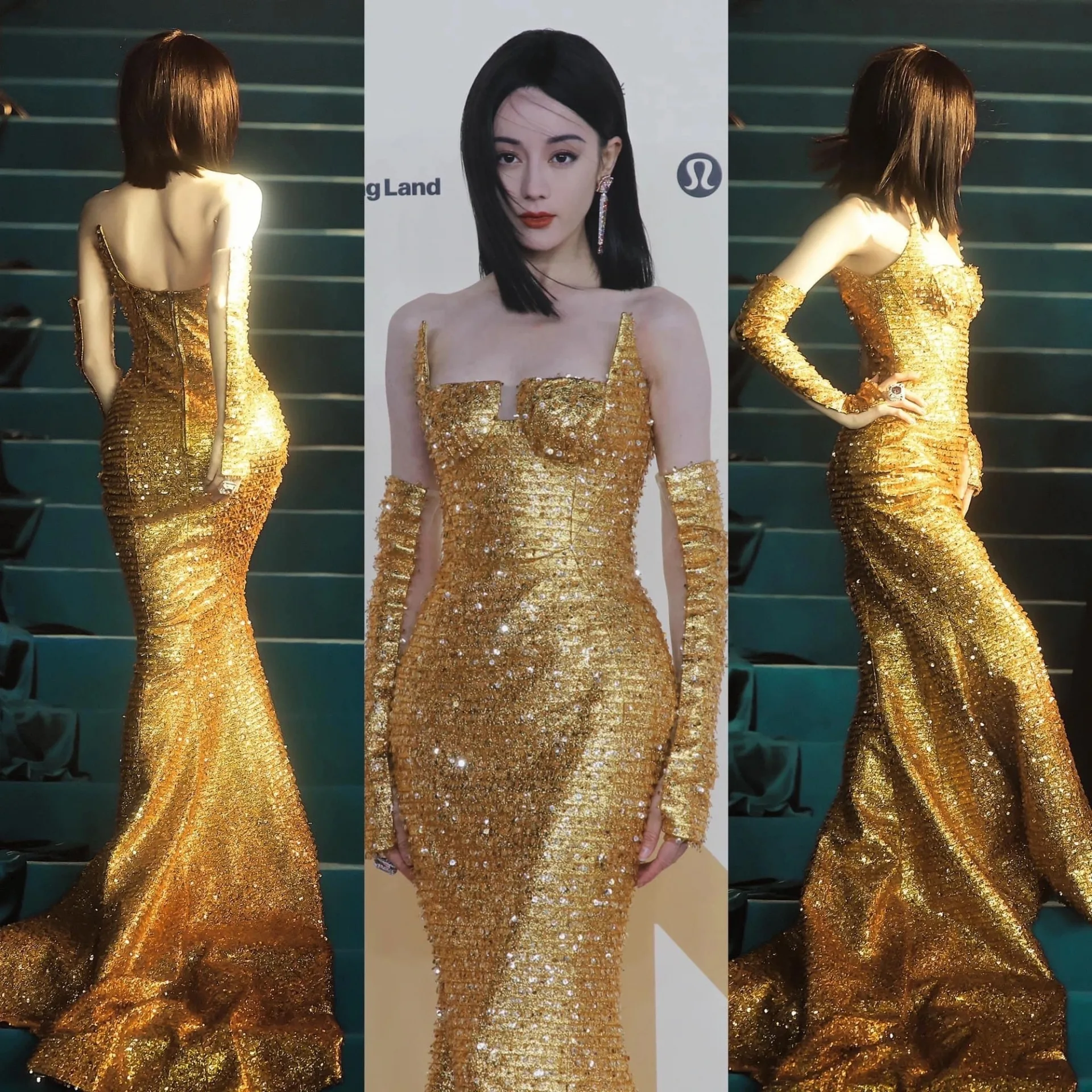 Không những thế, mỹ nhân đình đám còn lên thẳng #2 hot search với tỷ lệ cơ thể chuẩn 