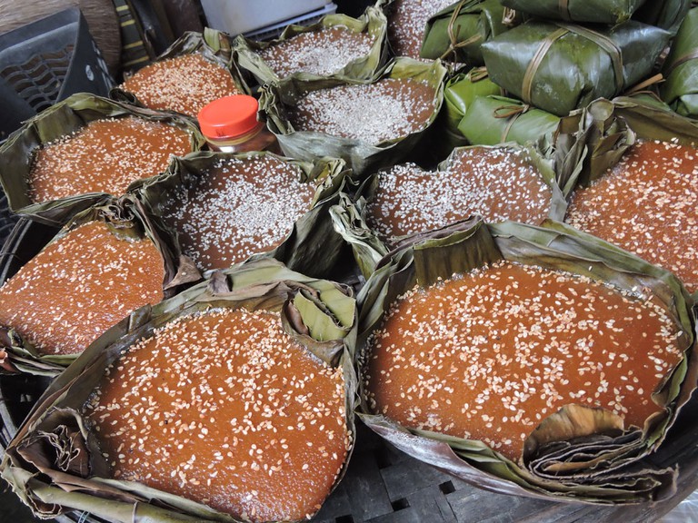 Bánh tổ - loại bánh truyền thống của xứ Quảng dịp tết nguyên đán