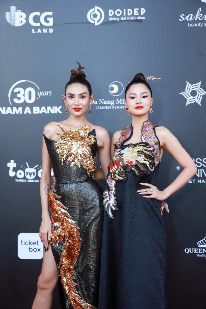 Lộ diện những khách mời đầu tiên tại thảm đỏ Hoa hậu Hoàn vũ Việt Nam - Ảnh 2