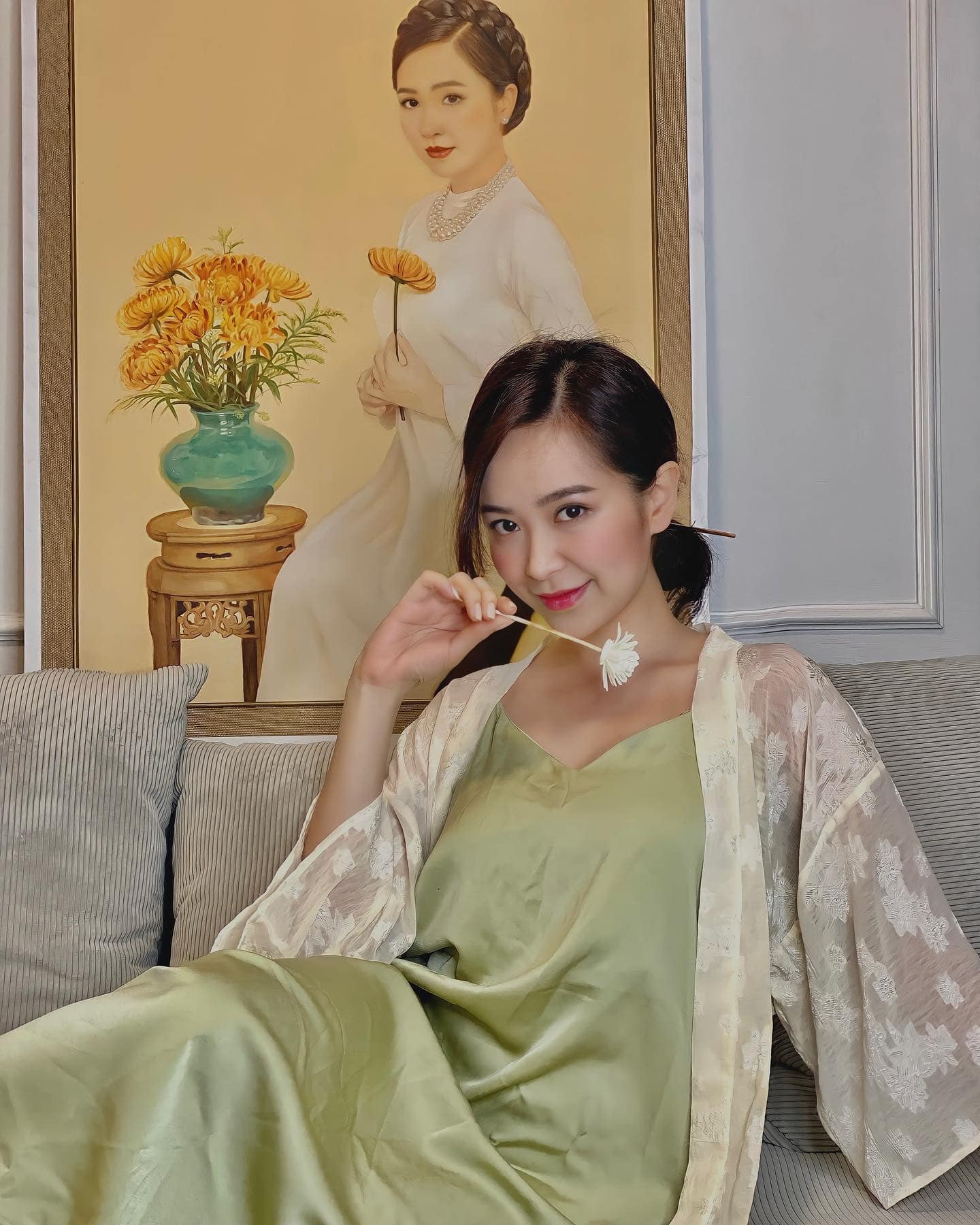 Kim Oanh: Tôi thà tìm 1 người yêu mình còn hơn yêu sớm cưới sớm, tôi sẽ chờ được người yêu mình - Ảnh 11