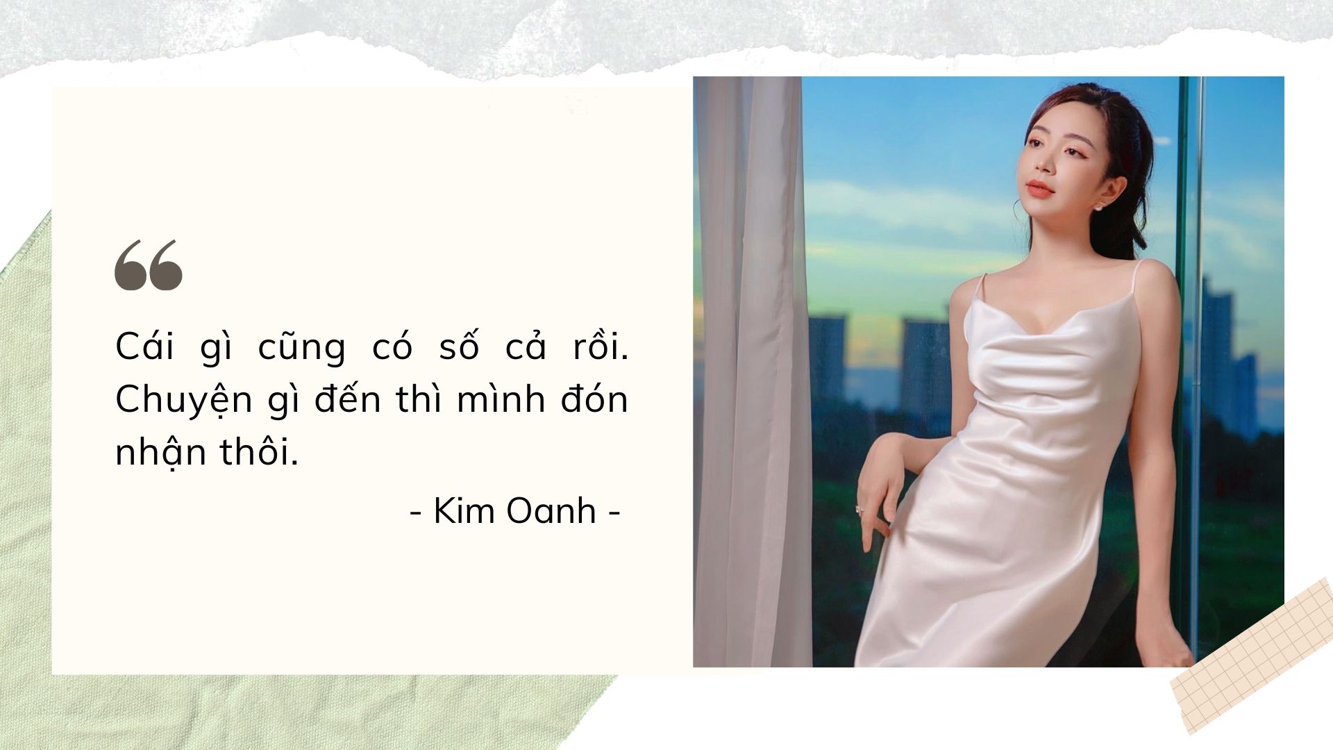 Kim Oanh: Tôi thà tìm 1 người yêu mình còn hơn yêu sớm cưới sớm, tôi sẽ chờ được người yêu mình - Ảnh 4